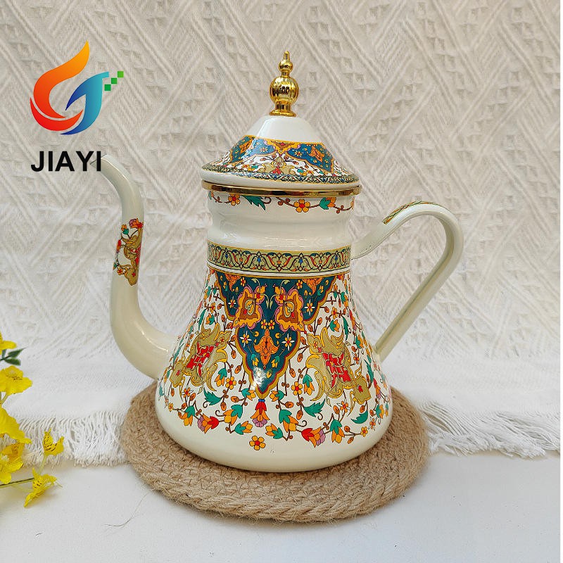 1.5L Cast Iron Enamel Coffee